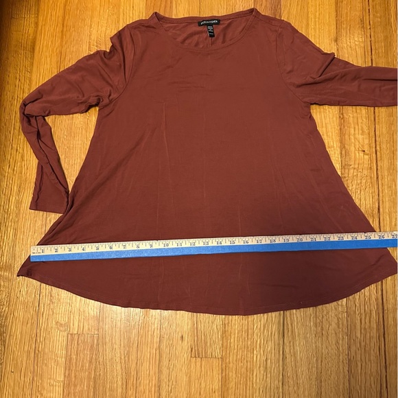 Eileen Fisher Top Long Sleeve Winter Spring Career Casual size PP/PTP 2 Pf6 - Picture 5 of 13